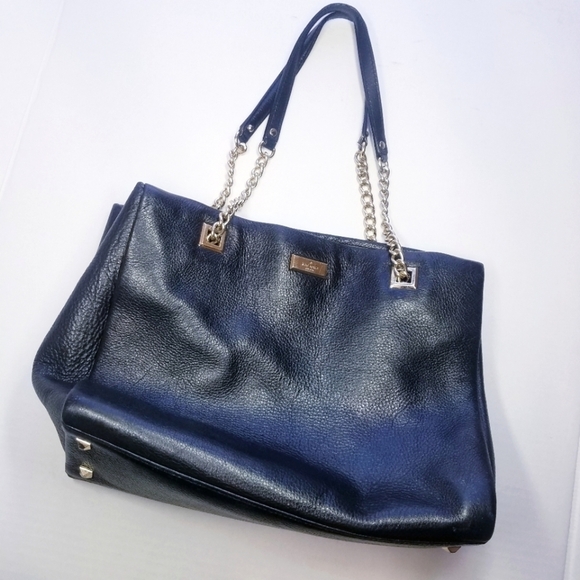 🌸 Kate Spade | Black Leather Medium Sized bag‎ - Picture 1 of 15